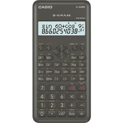 Casio Wetenschappelijke rekenmachine FX-82MS Zwart