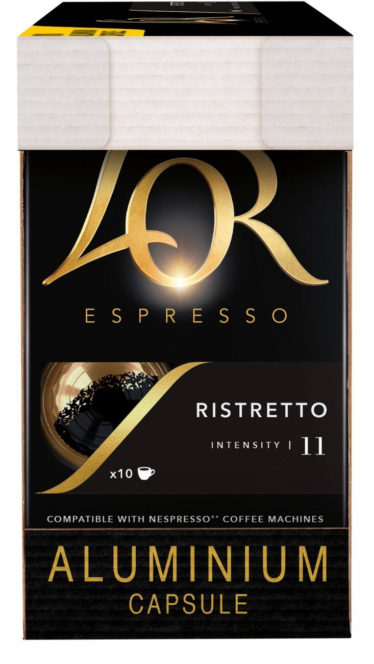 L'OR Espresso Ristretto Koffiecups 100 Stuks à 5.2 g
