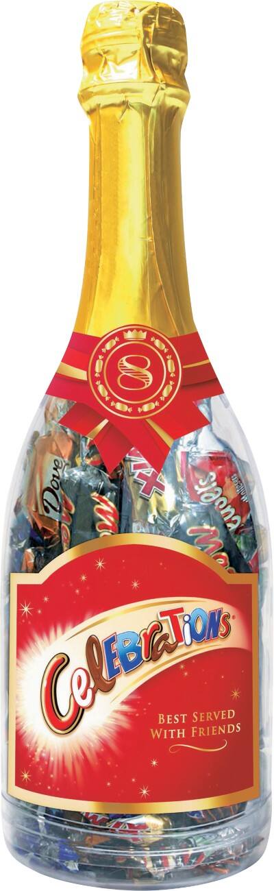Celebrations Chocolade Champagne fles 312 g