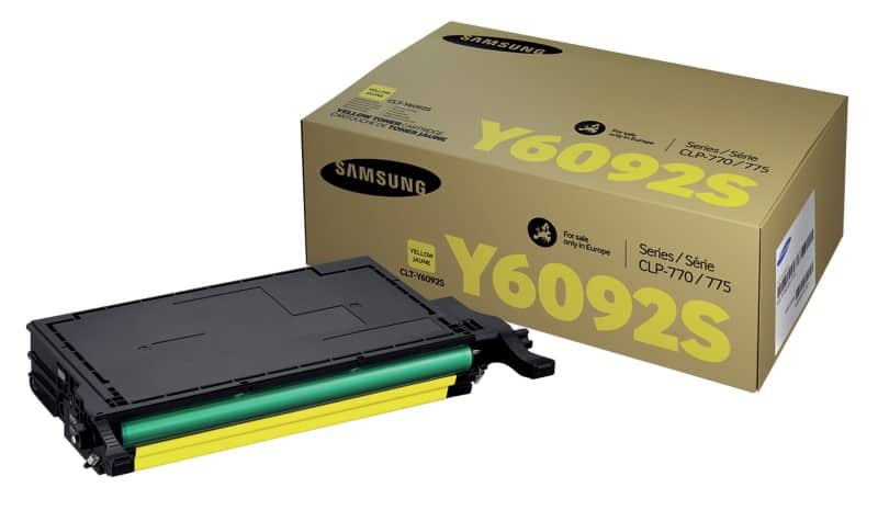 Samsung CLT-Y6092S Origineel Tonercartridge Geel