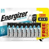 Energizer Batterij Max Plus AA Alkaline 1.5 V 12 12 Stuks