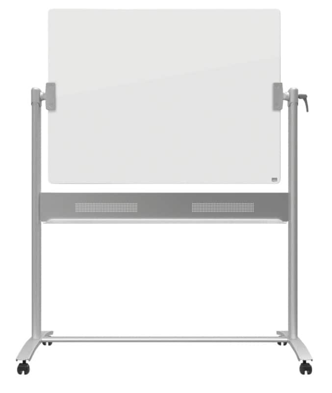 Nobo Glasbord Veiligheidsglas 120 (B) x 90 (H) cm Glanzend wit