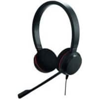 Jabra Evolve 20 Bedrade Over-Hoofd Headset met Ruisonderdrukking USB Type-A met Microfoon Zwart