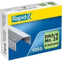 Rapid Standard Nietjes 24873600 Staal Zilver 1000 Nietjes