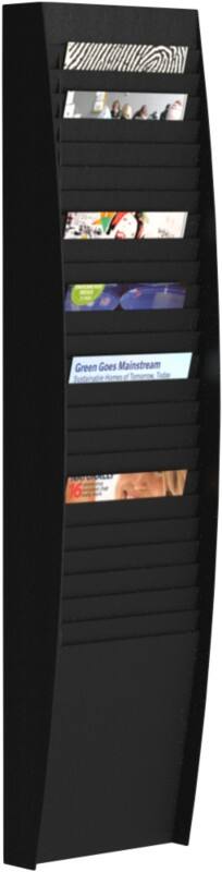 Paperflow A4 Folderhouder Hangend Zwart A4V1X25,01 27,3 (B) x 112 (H) cm