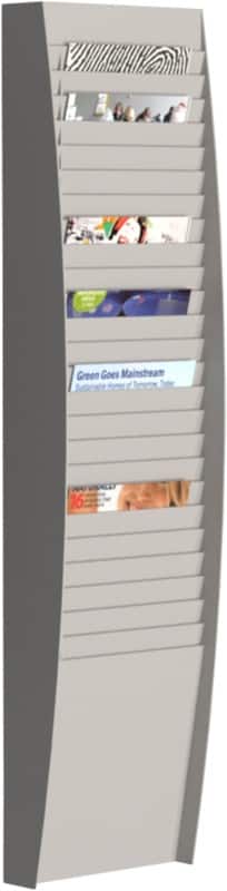 Paperflow A4 Folderhouder Hangend Grijs A4V1X25,02 27,3 (B) x 112 (H) cm