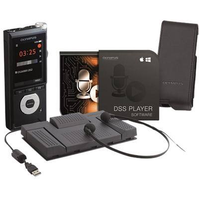 OLYMPUS Audio Dicteer en Transcriptieset DS-2600 + AS-2400 Zwart