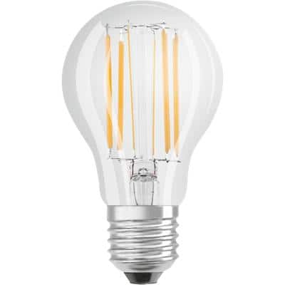 Osram Parathom Classic A Clear LED GLS Standard&nbsp;lamp Glashelder E27 8.5 W Warm Wit