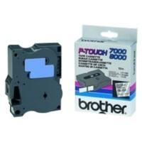 Brother TX-231 Authentiek Labeltape Zelfklevend Zwart op wit 12 mm x 15m