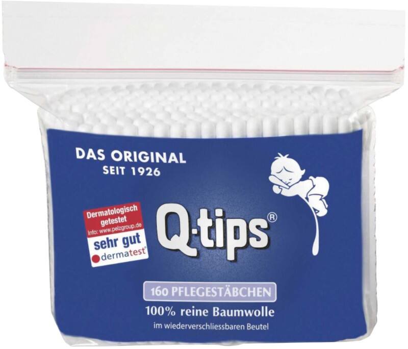 Q-tips Wattenstaafjes Navulling 160 Stuks
