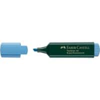 Faber-Castell Textliner 48 Tekstmarker Blauw Medium Beitelpunt 1 - 5 mm Navulbaar