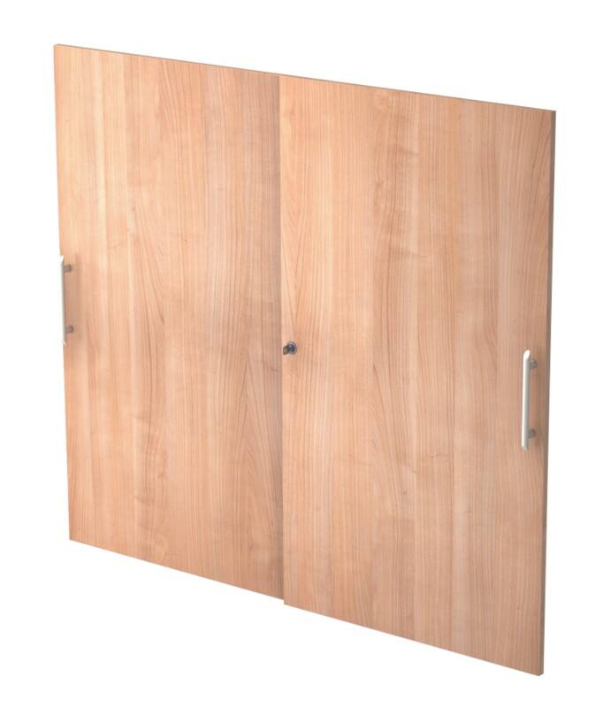 Hammerbacher Matrix Kastdeuren Walnoot 1.200 x 1.100 mm 2 stuks