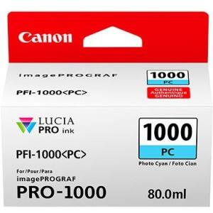 Canon PFI-1000PC Origineel Inktcartridge Foto cyaan