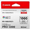 Canon PFI-1000PGY Origineel Inktcartridge Foto grijs