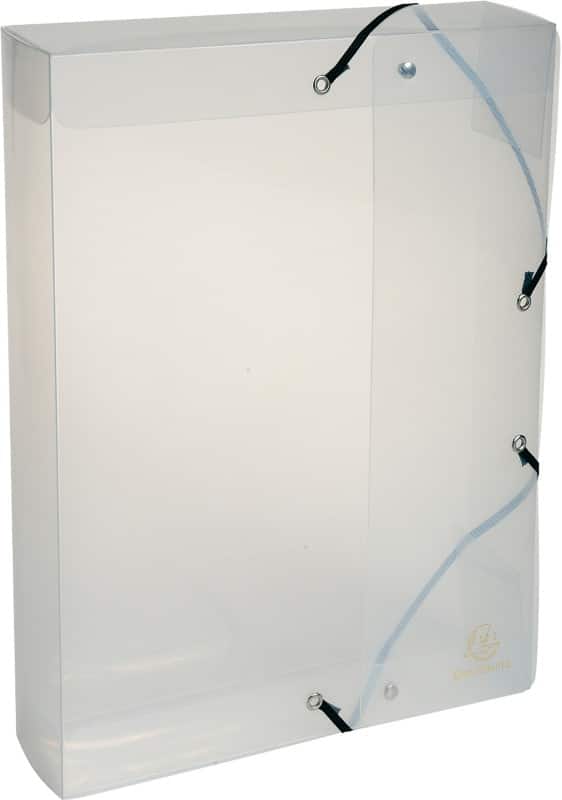 Exacompta Doosmap Crystal Transparant Polypropyleen 25 x 6 x 33 cm