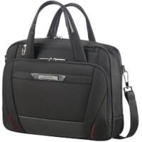 Samsonite Laptop schoudertas Pro-DLX5 14.1 " Nylon, leer Zwart 37 x 11 x 27,5 cm