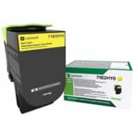 Lexmark Origineel Tonercartridge 71B2HY0 Geel