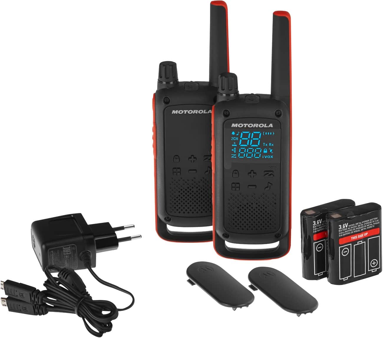 Motorola Walkie talkie Talkabout T82 Zwart