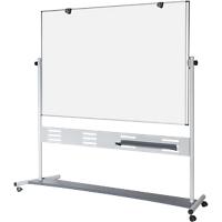 Bi-Office Evolution Mobiel whiteboard Vrijstaand Magnetisch Email Dubbel 90 (B) x 120 (H) cm