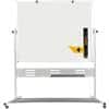 Bi-Office Vrijstaand Magnetisch Mobiel Kantelbaar whiteboard Emaille QR5404GR 150 x 120 cm