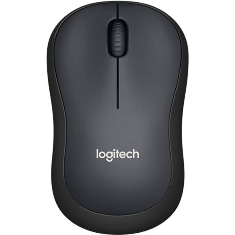 Logitech M220 Muis Zwart Geschikt voor linkshandigen