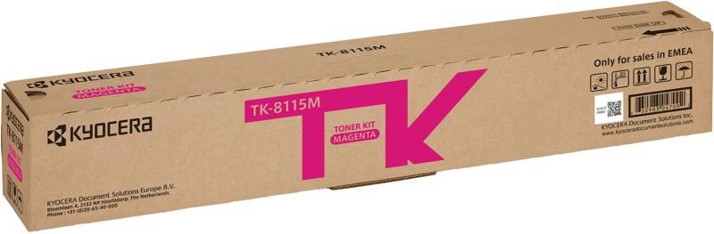 Kyocera TK-8115M Origineel Tonercartridge Magenta