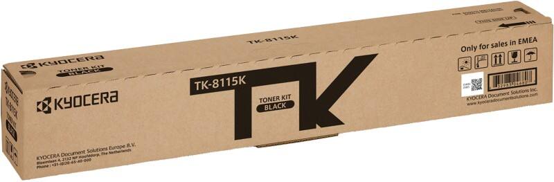 Kyocera TK-8115K Origineel Tonercartridge Zwart