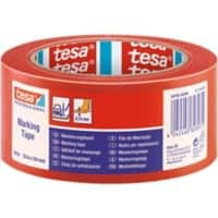 tesa Vloermarkeringstape tesa Professional Rood 50 mm (B) x 33 m (L) PVC (Polyvinylchloride) 60760