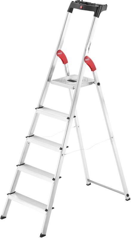 Hailo Trapladder L60 Standardline Grijs 5 48 x 101 x 168 cm