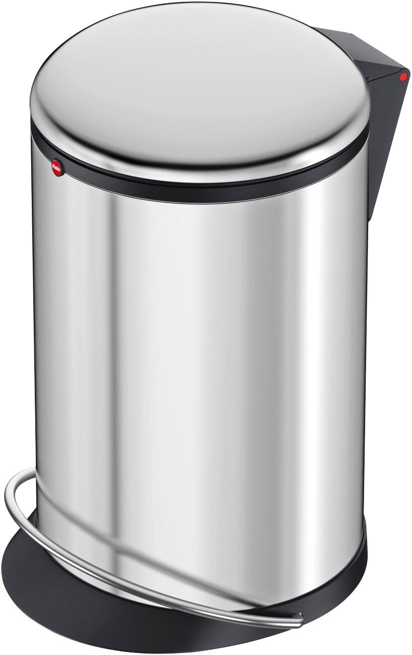 Hailo Roestvrij staal Pedaalemmer 12 L 34,4 x 46,5 cm Zilver