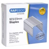 Rapesco Heavy Duty Nietjes 923/23 1242 Staal Zilver 1000 Nietjes