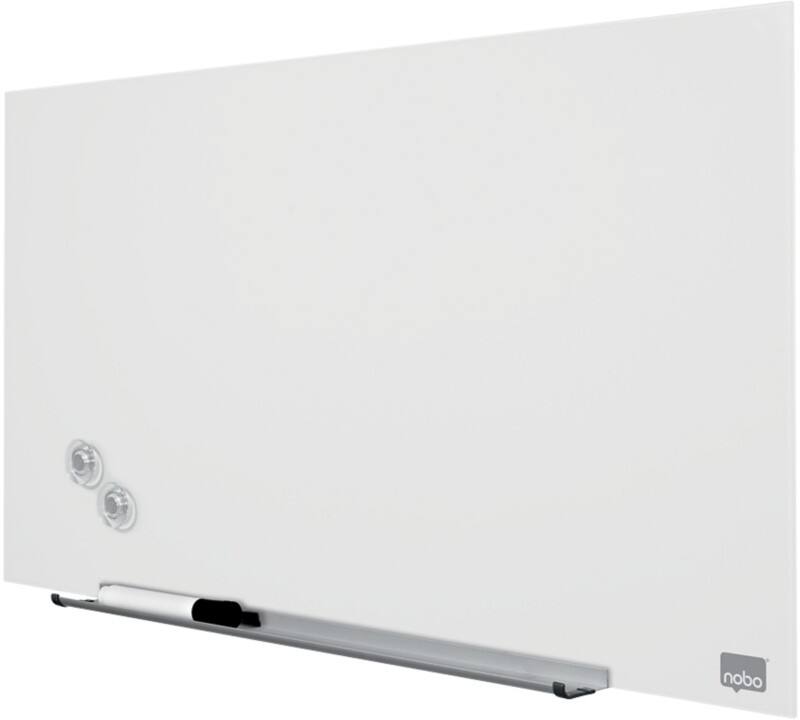Nobo Impression Pro Glasbord Magnetisch Enkel 68 (B) x 38 (H) cm Wit