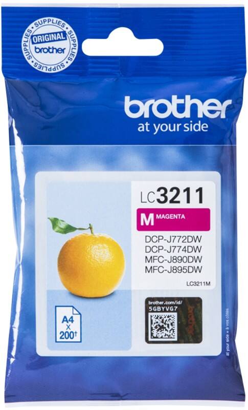 Brother LC-3211M Origineel Inktcartridge Magenta