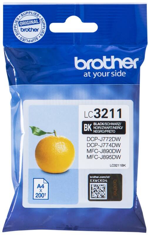 Brother LC-3211BK Origineel Inktcartridge Zwart