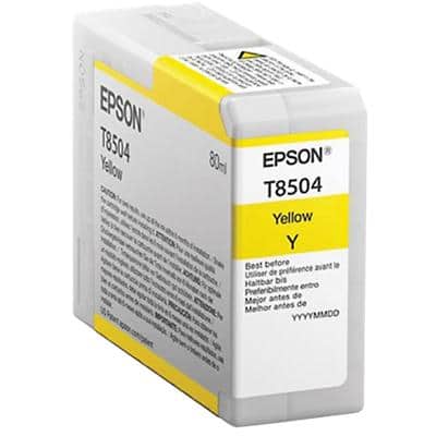 Epson T8504 Origineel Inktcartridge C13T850400 Geel