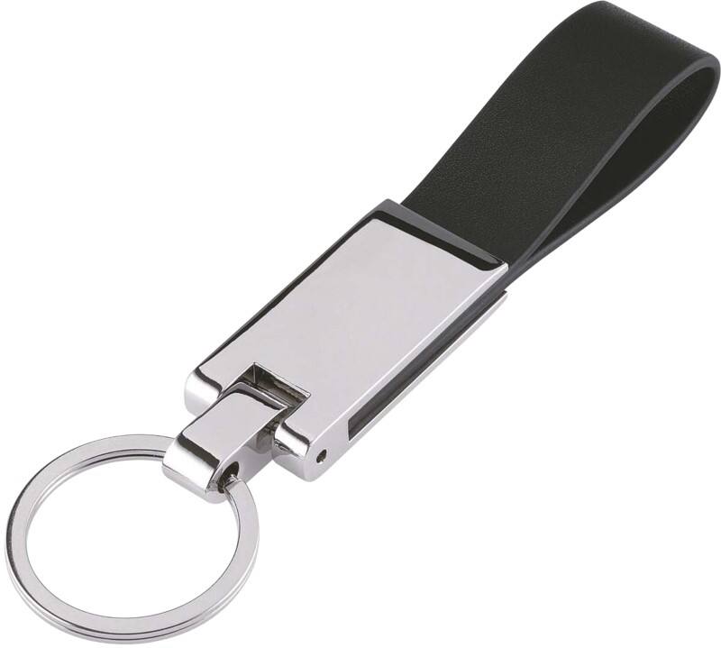 WEDO Sleutelhanger Zilver, zwart