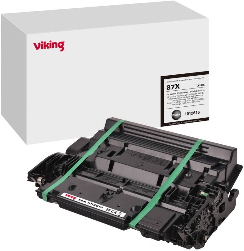 Viking 87X compatibele HP tonercartridge CF287X zwart