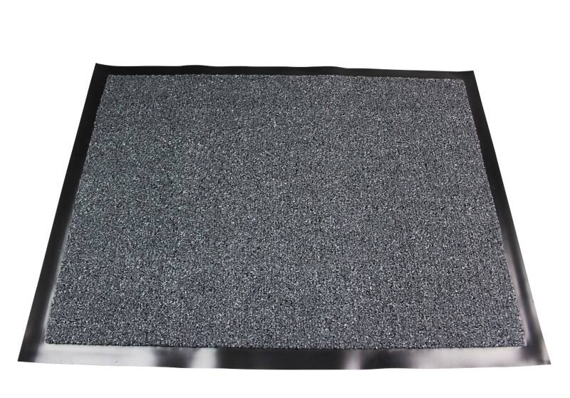 Floortex Deurmat Indoor Value Grijs PP (Polypropeen), PVC (Polyvinylchloride)