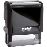 Trodat Printy 4913 Gepersonaliseerde stempel 21 x 57 mm Zwart