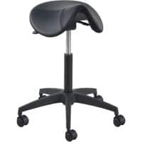 euroseats Ergonomic Stool Matera Nylon Medium Zwart