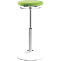 euroseats Sit Stand Stool Mango Stof Wit, Groen