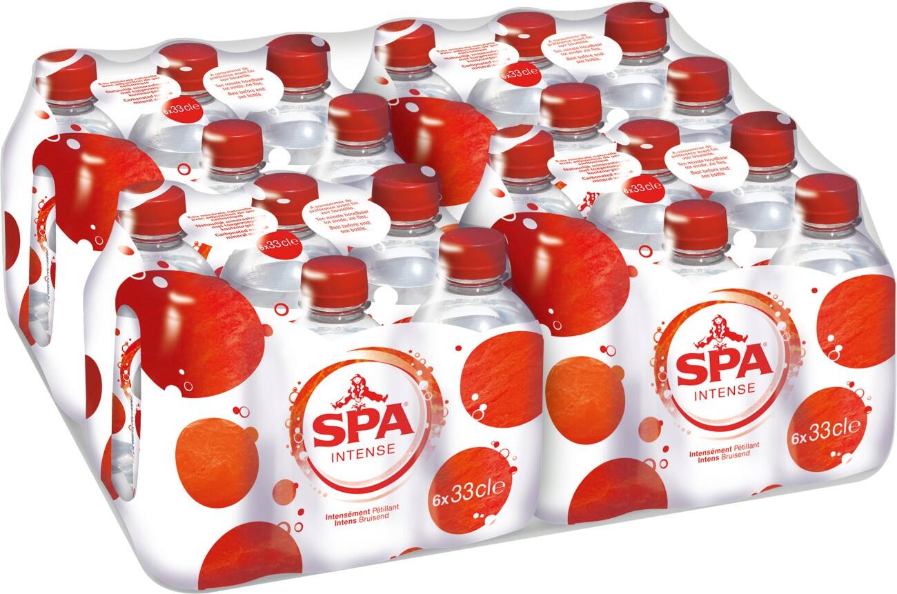 Spa Intense Mineraalwater 330 ml 24 Flessen à 330 ml
