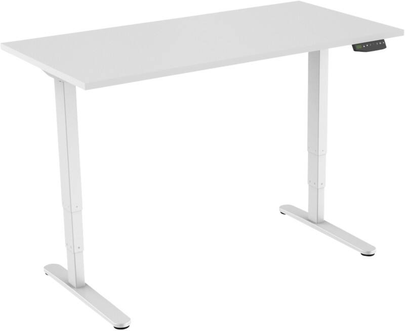 euroseats Zit-sta-bureau Rechthoekig T-Voet 1.800 (B) x 800 (D) x 1.275 (H) mm Metaal
