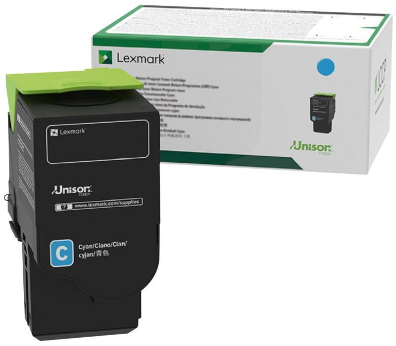Lexmark Origineel Tonercartridge 78C2XC0 Cyaan
