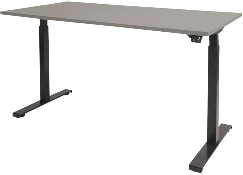 Schaffenburg Dextro Basic Zit-sta-bureau T-Voet 1.600 (B) x 800 (D) x 705 (H) mm Melamine