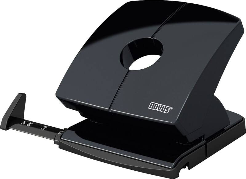 Novus NOVUS office 2 Gaten Perforator Kunststof, metaal 30 Vellen B 230 Zwart