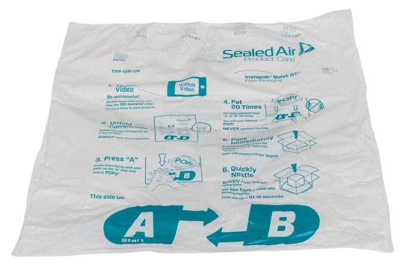 InstaPak Quick Schuimverpakking Nr. 20 Transparant 46 x 46 cm 36 Stuks