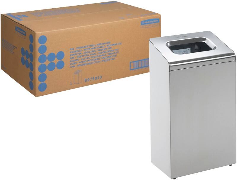 Kimberly-Clark Professional Prullenbak 60 l Zilver RVS (Roestvrij staal) 8975