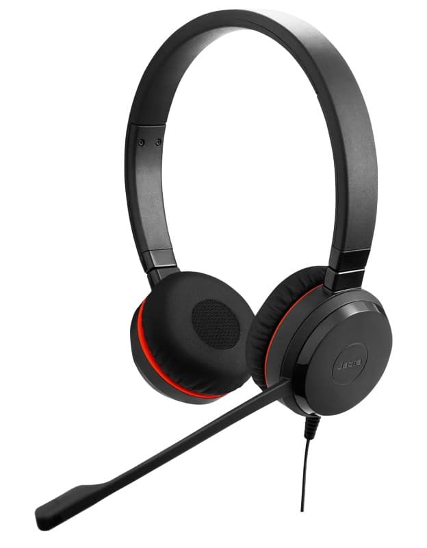 Jabra Evolve 30 II MS Bedraad Telefoonheadset Over het hoofd USB, 3,5 mm Jack Noise-cancelling microfoon Met microfoon Stereo