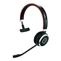 Jabra Evolve 65 MS Draadloze Over-Het-Hoofd Headset Telefoon headset Over-Het-Hoofd met Ruisonderdrukking Bluetooth 4.0 met Microfoon Zwart